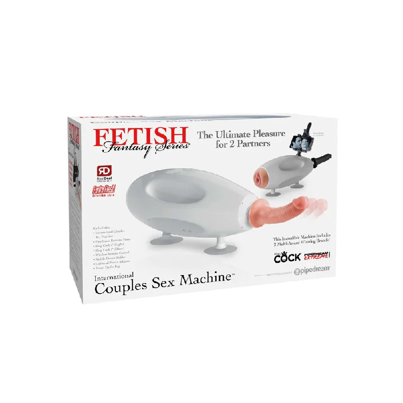 Fetish Fantasy Series International Couples Sex Machine White