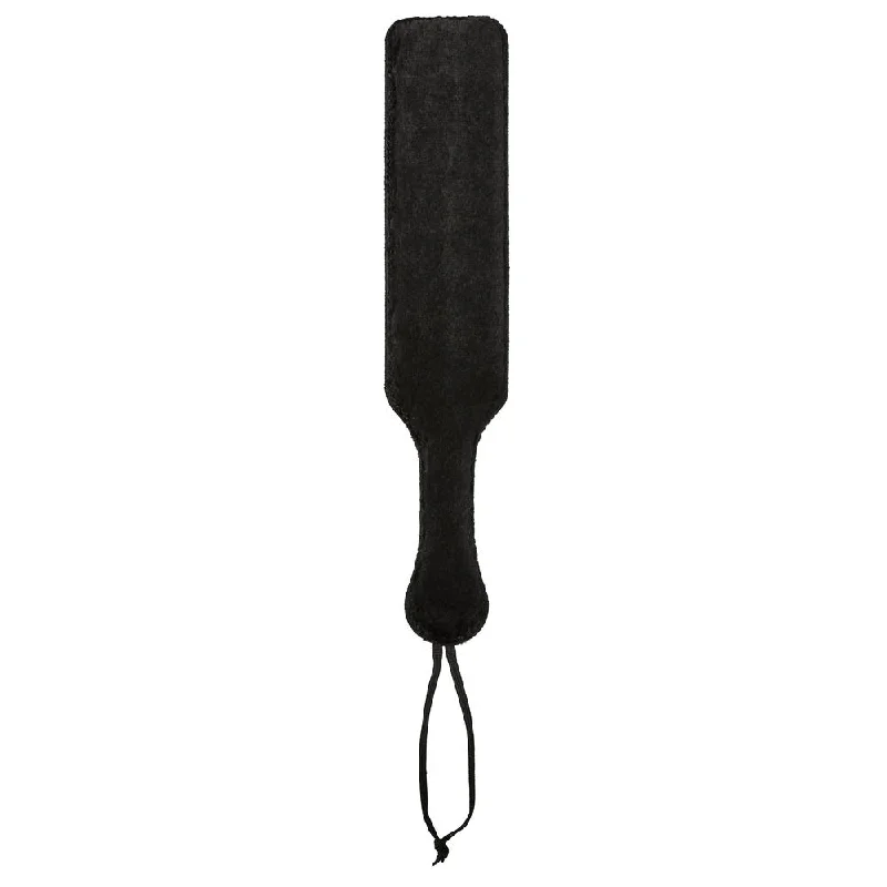 Fur Lined Fur Paddle (Black)