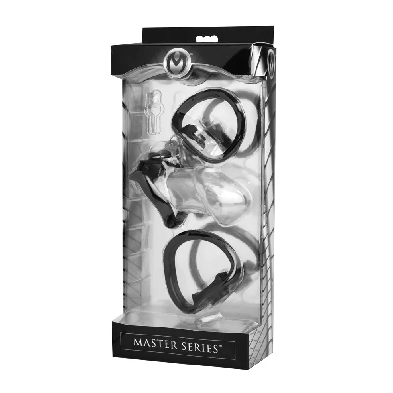 Master Series Rikers Locking Chastity Cage