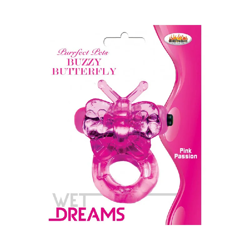 Purrrfect Pets Buzzy Butterfly Magenta