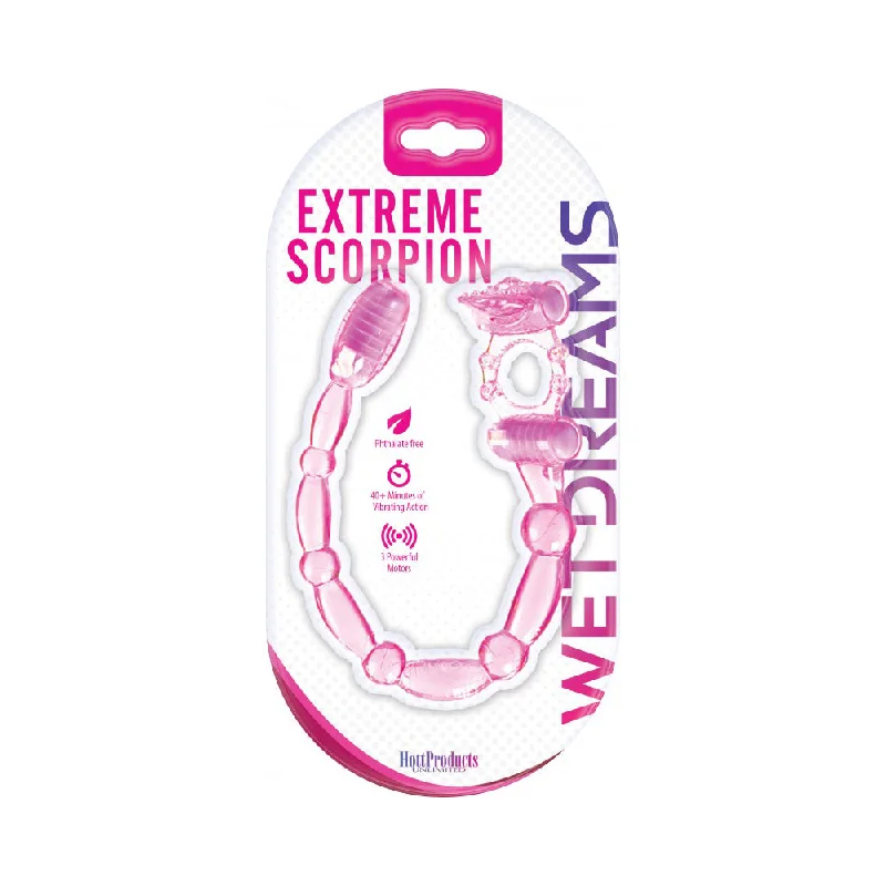 Super Xtreme Vibe - Scorpion With Dual Stinger Anal Vibe - Magenta