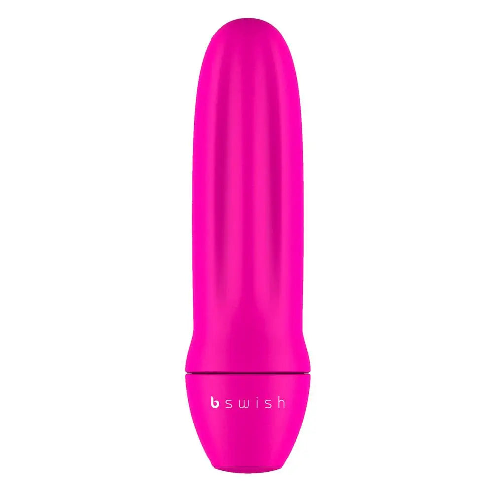 3.5-inch Bswish Pink Waterproof Mini Vibrator with 5-vibration Patterns