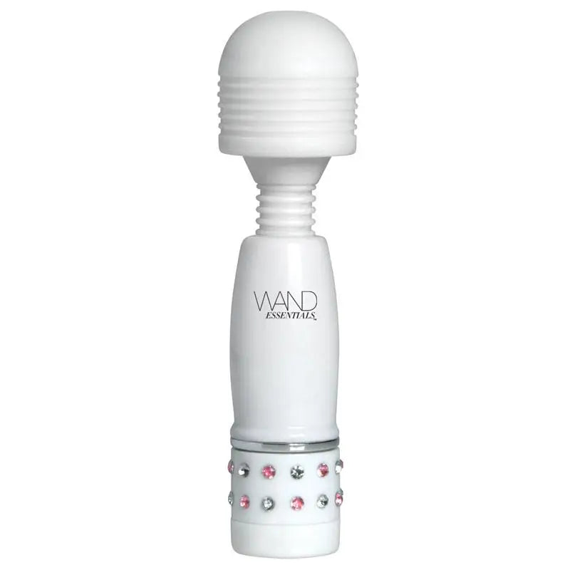 4-inch White Powerful Multi-speed Mini Wand Massager