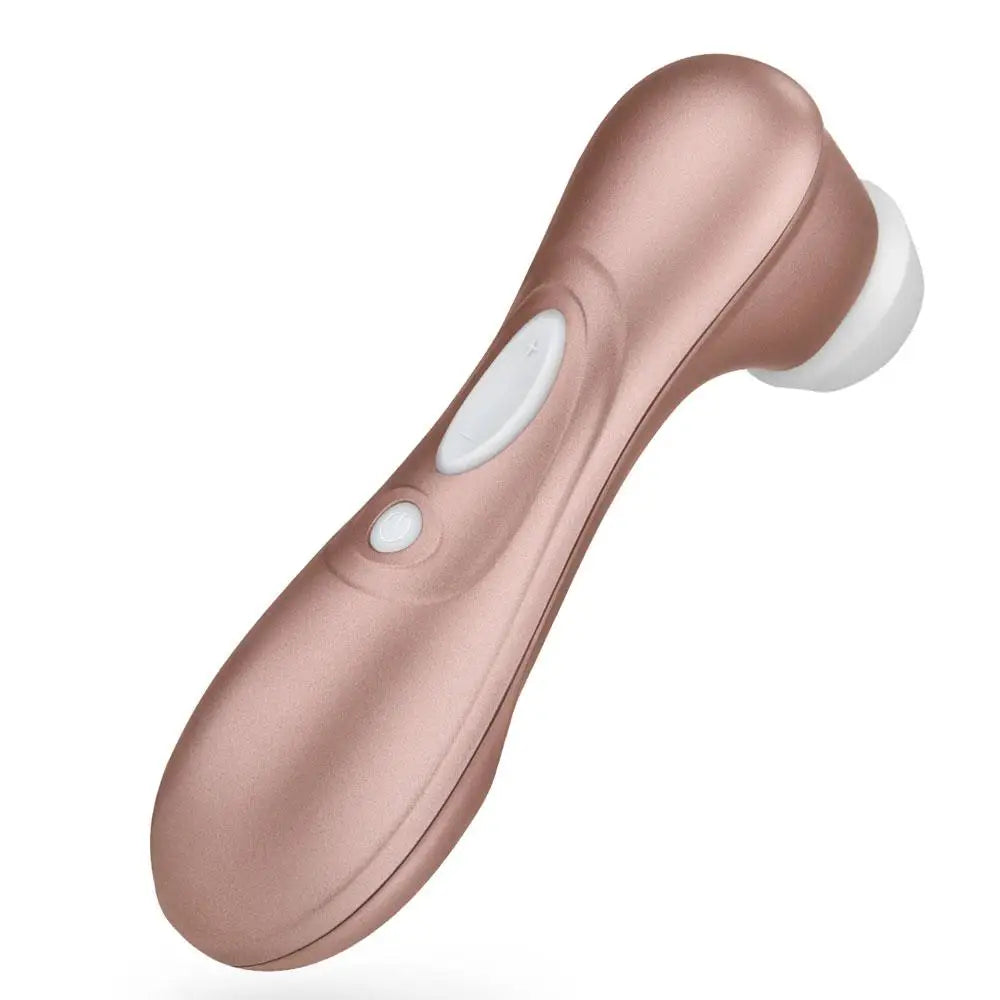 6.5-inch Satisfyer Pro 2 Gold Waterproof Discreet Clitoral Vibrator