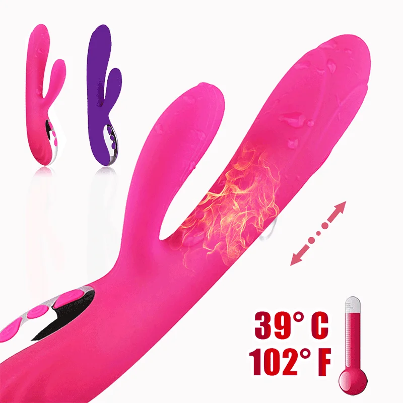 G Spot Rabbit Dildo Powerful Vibrator