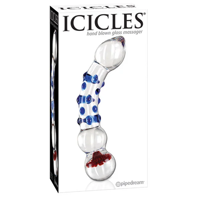 Icicles No. 18 Hand Blown Glass Massager