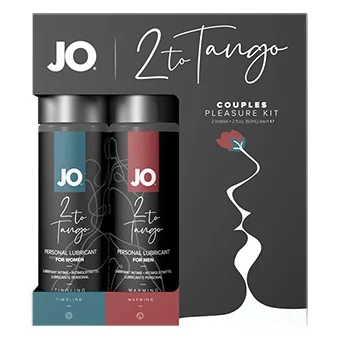 JO 2 To Tango Couples Pleasure Kit - 2 x 2oz/60ml