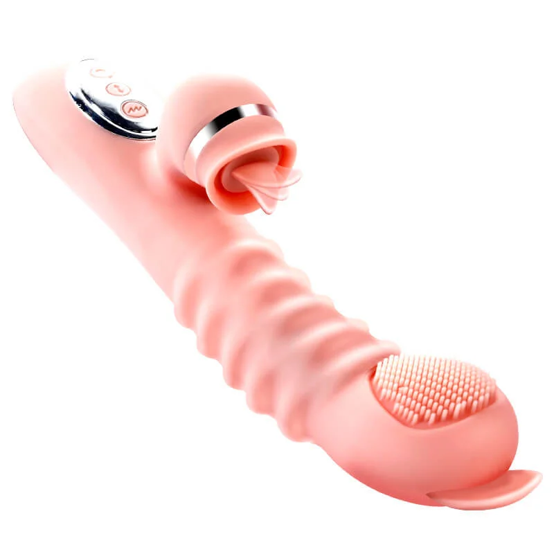 Telescopic Swing Finger Dildo Vibrator