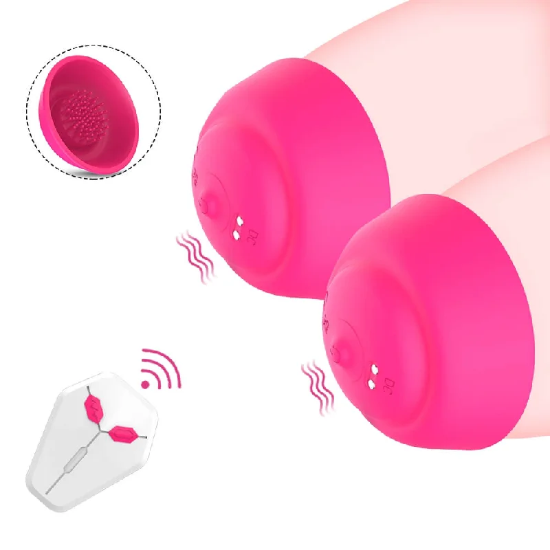 Nipple Massager Wireless Vibrating Nipple Suckers