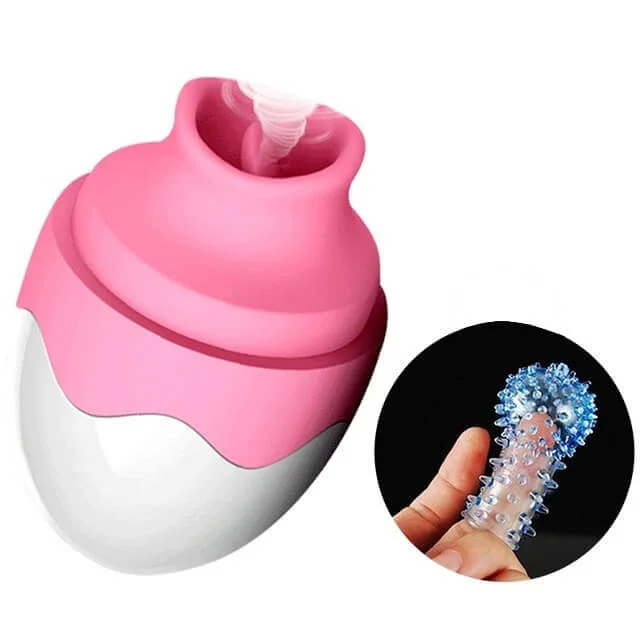 Clit-teasing Oral Tongue Clitoral Vibrator