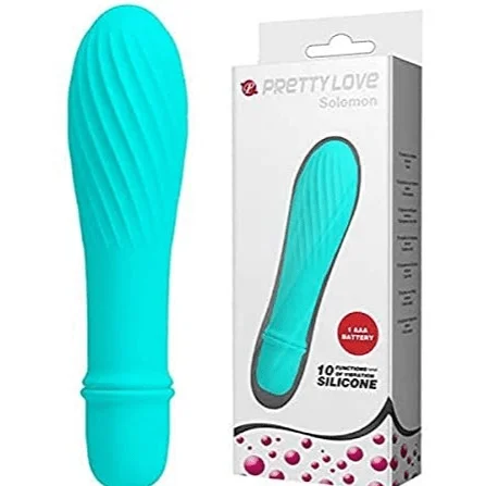 Large Bullet Vibrator by Pretty Love Solomon 'Blue'