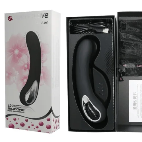 Premium G SPOT Vibrator Rechargeable "Alston" by Pretty Love NEW RELEASE - BLACK