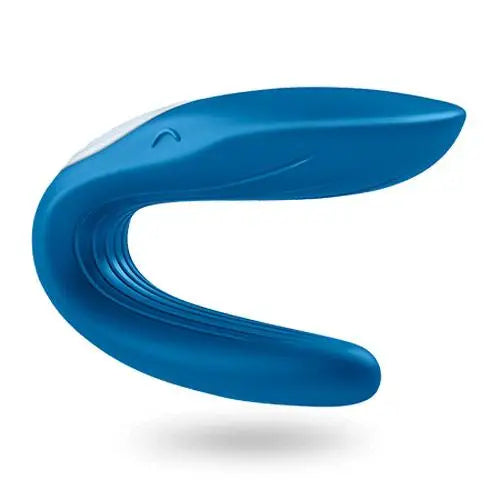 Satisfyer Pro Silicone Blue Bendable Rechargeable Vibrator with 10-functions