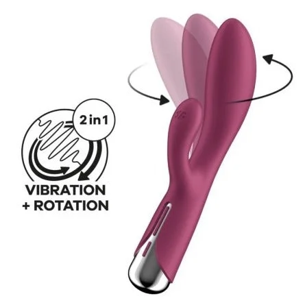 Satisfyer Spinning Rabbit - Red