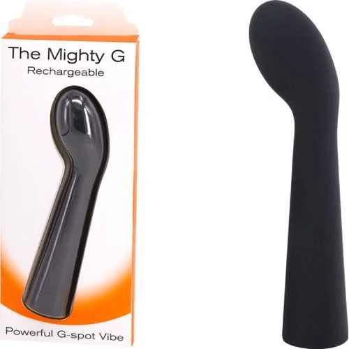 G Spot Vibrator - The Mighty G Rechargeable (Black)