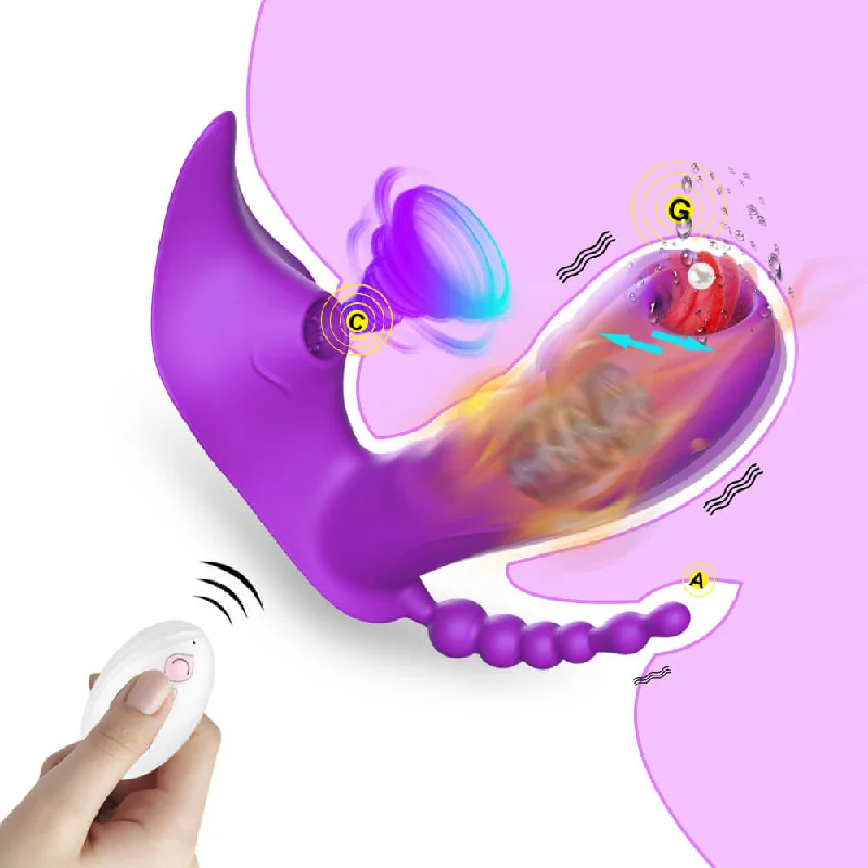 Bluetooth APP Wireless Remote Control Sucker Vibrator