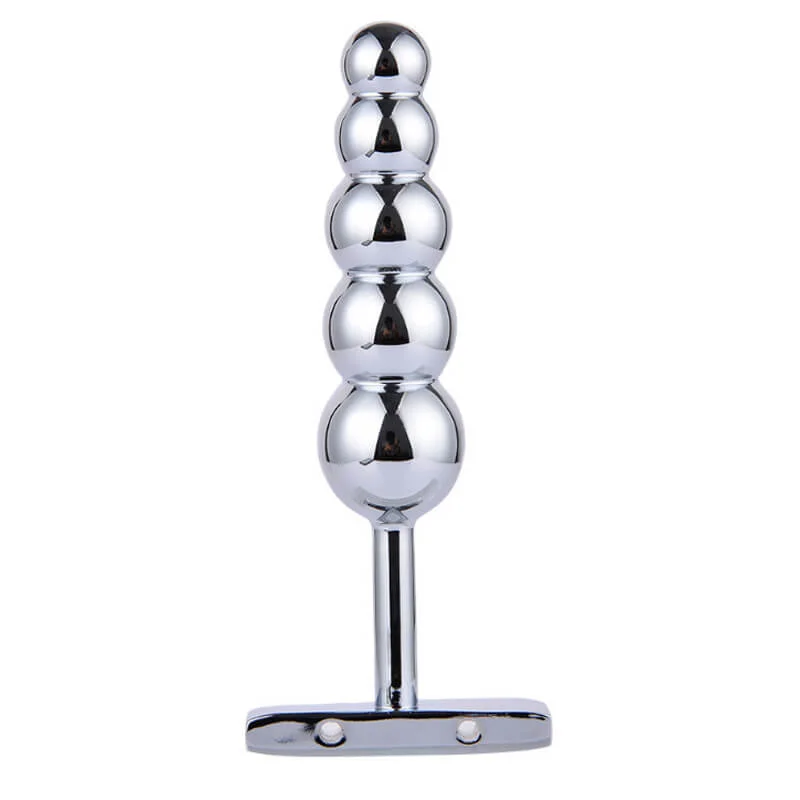 Aluminium Alloy Butt Beads For Women Men With 5 Balls