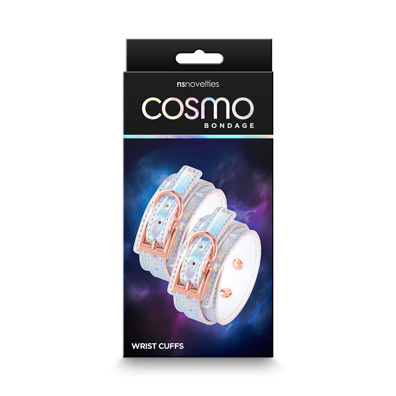 Cosmo Bondage Wrist Cuffs Rainbow