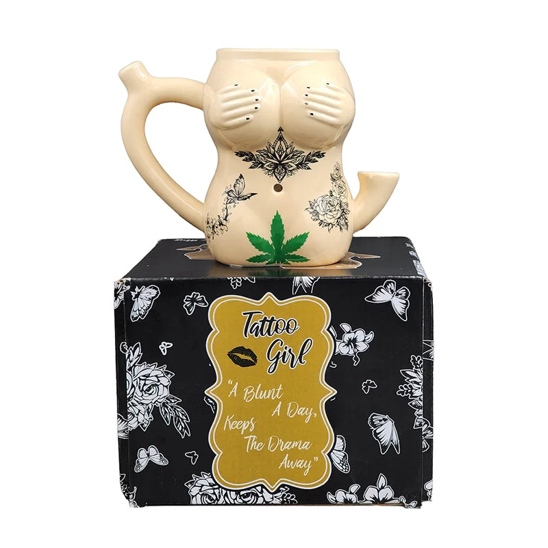 Fashioncraft Tattoo Girl Roast & Toast Mug