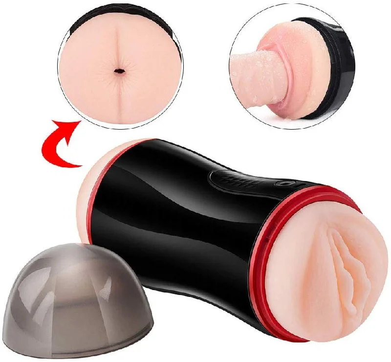 Electronic Pocket Pussy Ass Stroker Intelligent Sound 5D Toy