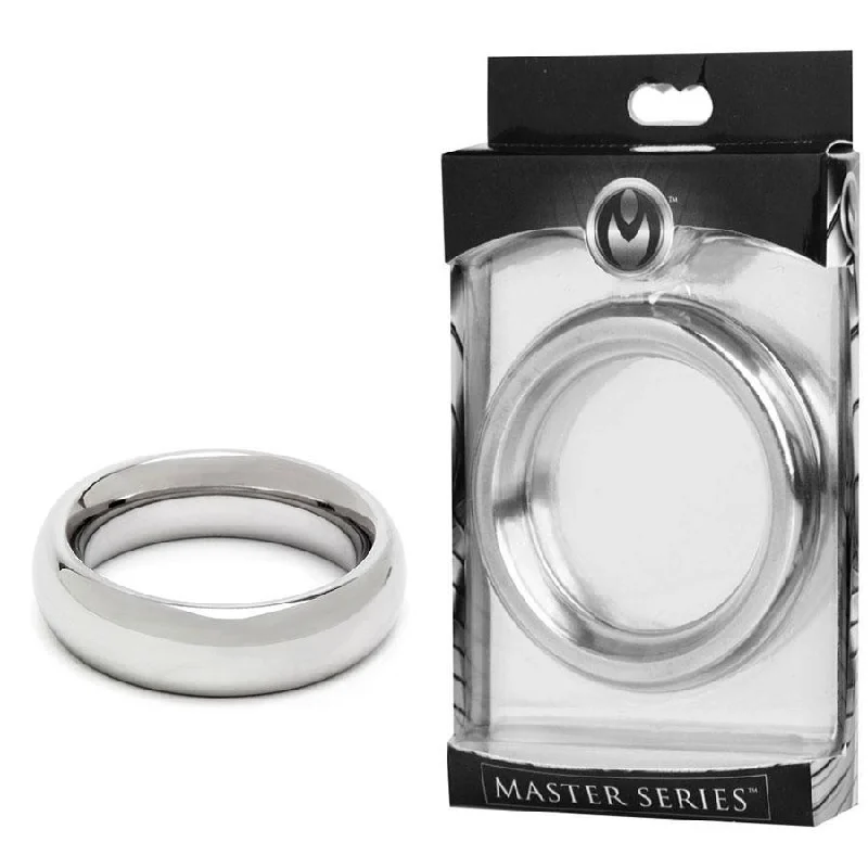 2 Inch Stainless Steel Thick Metal Donut Cock Ring by Master Series (5 cm)