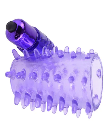 Fantasy C Ringz Vibrating Super Sleeve Purple