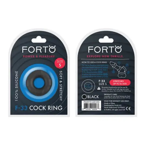 Forto F-33 Liquid Silicone Cock Ring