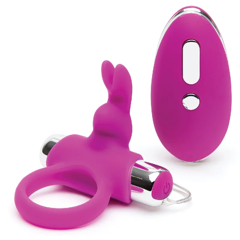 Happy Rabbit Remote Ring - Purple