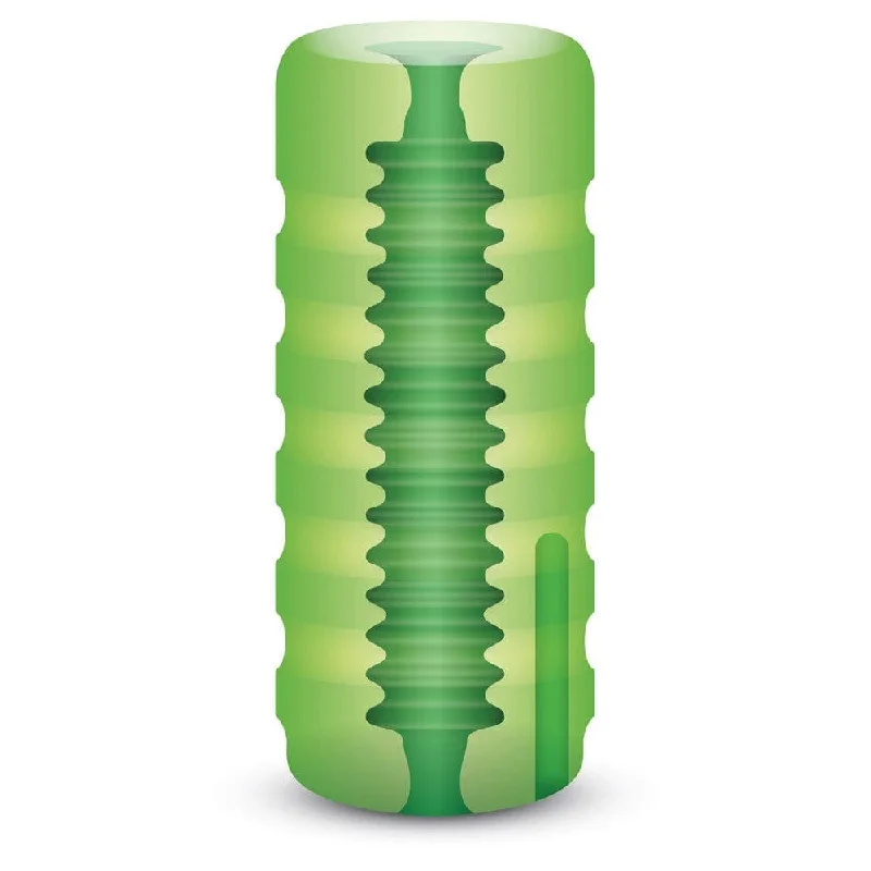 olo Original Squeezable Vibrating Stroker Vibrating Stroker Green O