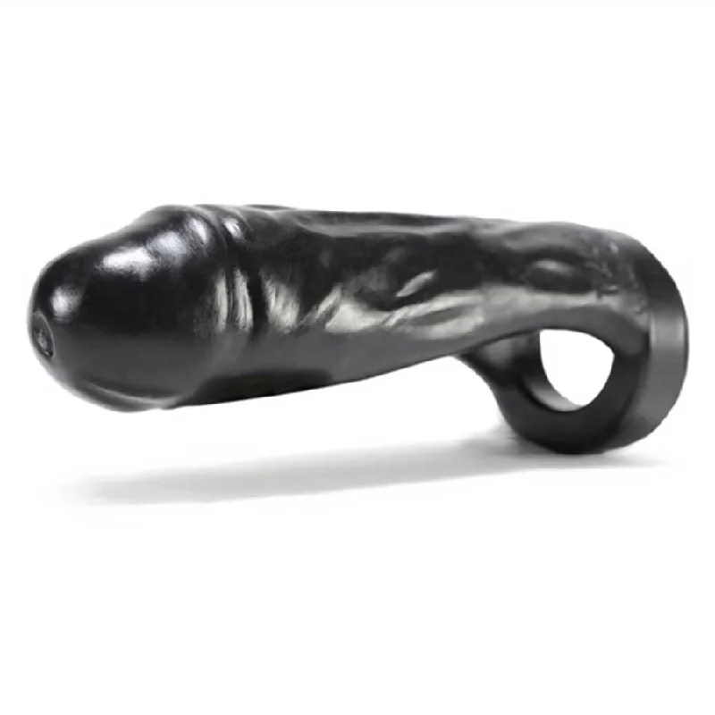 Oxballs Silicone Thug Black Double Penetration Cock Ring