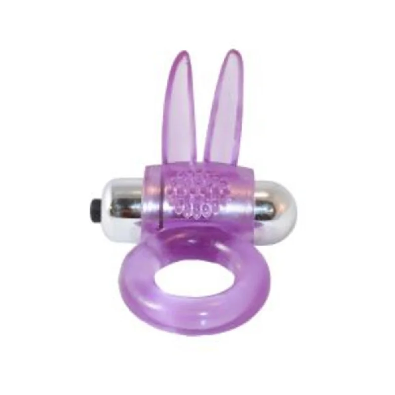 Ribbed Rabbit Vibrating Cockring